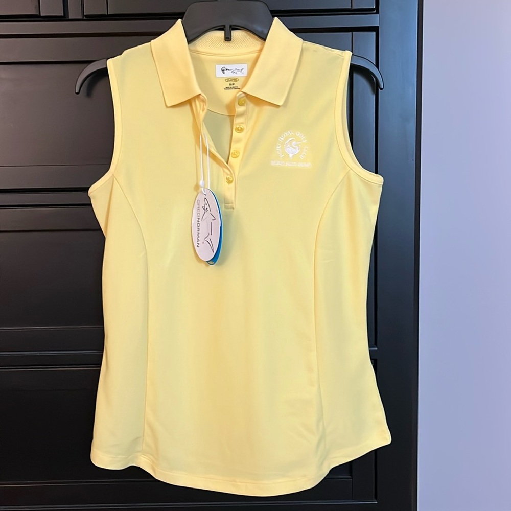 Brand new Greg Norman ladies golf shirt